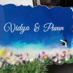 Resin Ocean Nameplate