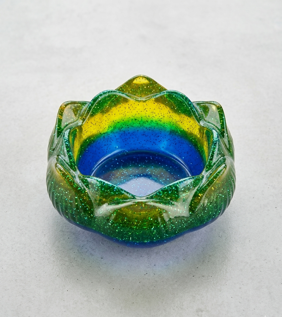 Lotus Resin Bowl
